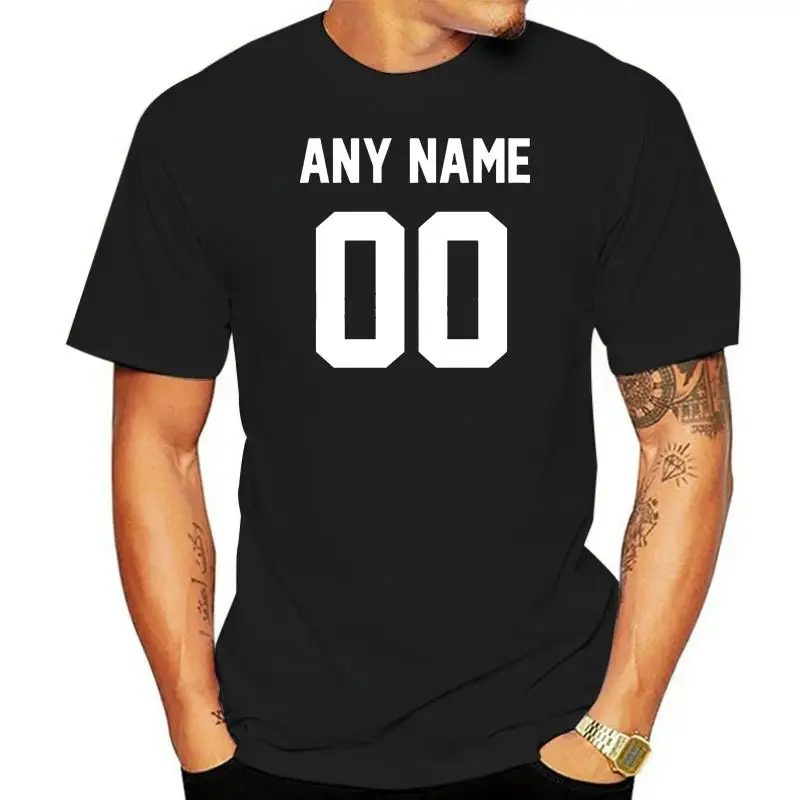 

men women Your NAME AND NUMBER pure cotton design custom tee USA size S-3XL