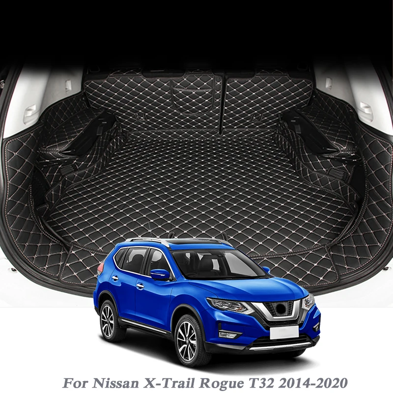 

Car Styling PU Leather Trunk Mat Rear Liner Cargo For Nissan X-Trail Rogue T32 2014-2020 Carpet Tray Protector Pad Auto Accessoy