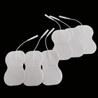 Самоклеящиеся Сменные накладки на 10 электродов, стимулятор квадратных мышц, Электрический цифровой аппарат, массажер с наклейками, 2050 шт.