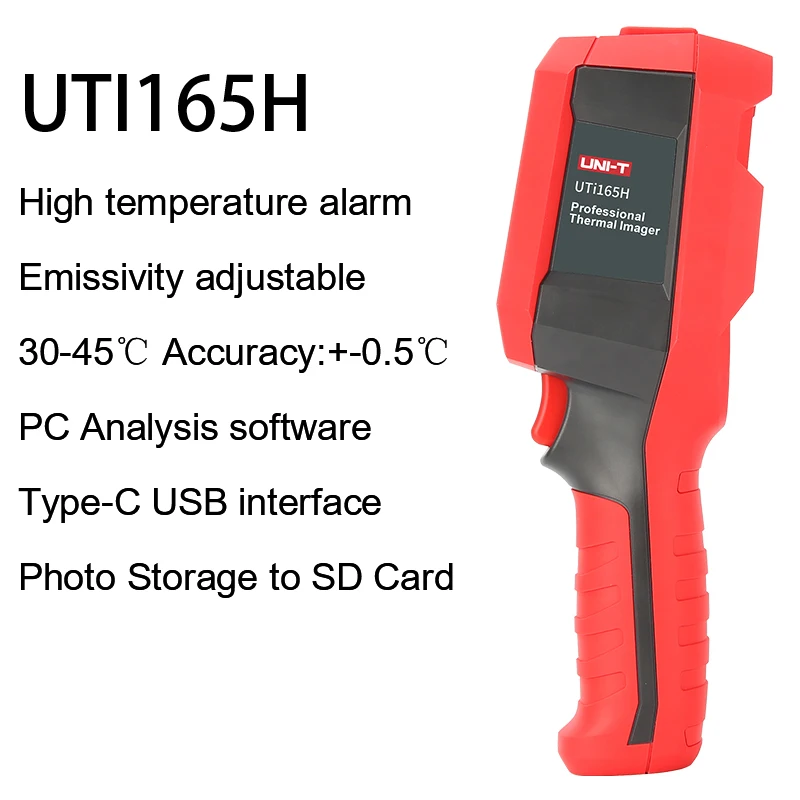 Портативный тепловизор с инфракрасной камерой UTI260K термометр ЖК дисплеем UTI165K