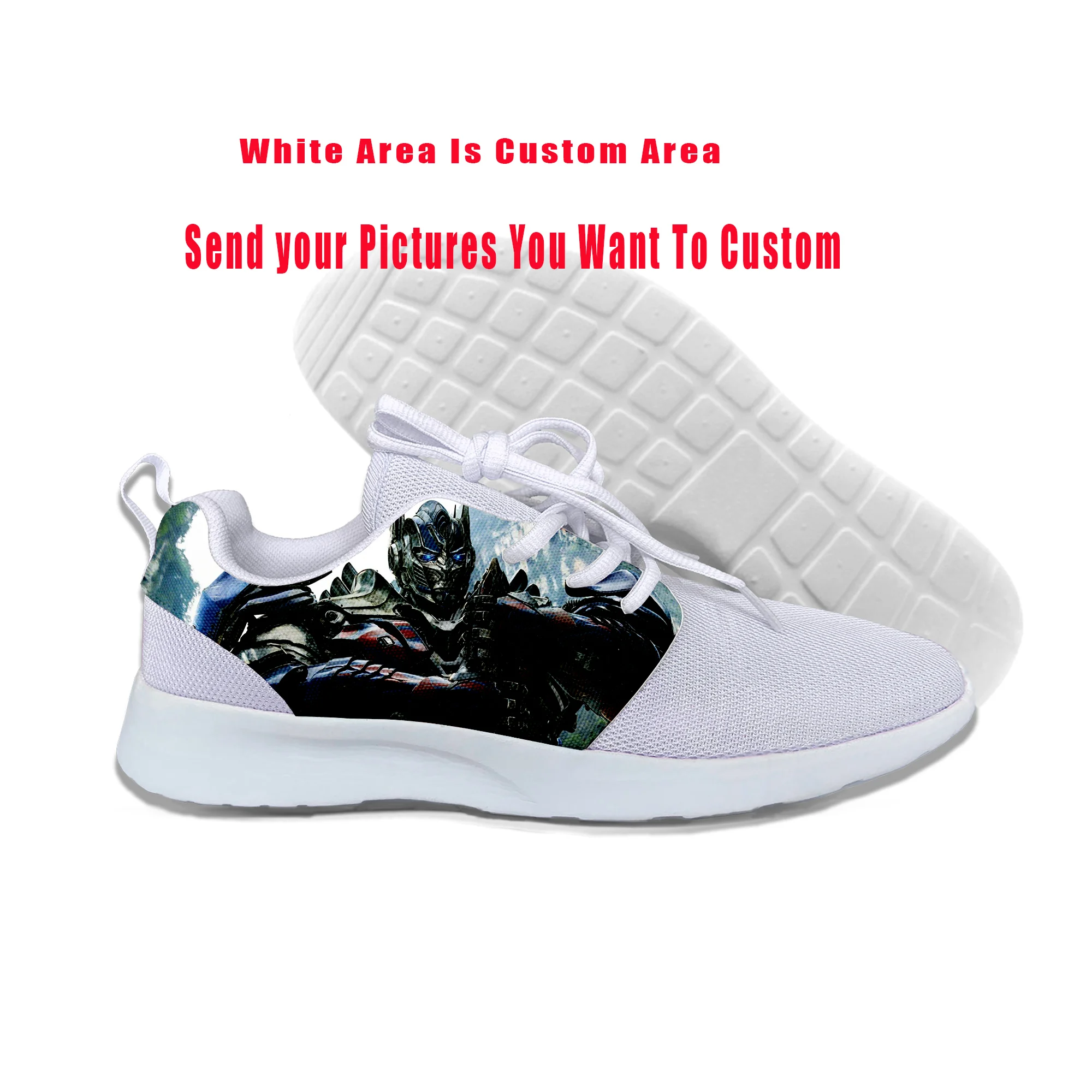 

Новинка лета 2019, туфли-трансформеры с 3d принтом Optimus Prime для мужчин и женщин, Лидер продаж, легкие дышащие кроссовки из фильма «сделай сам» на ...