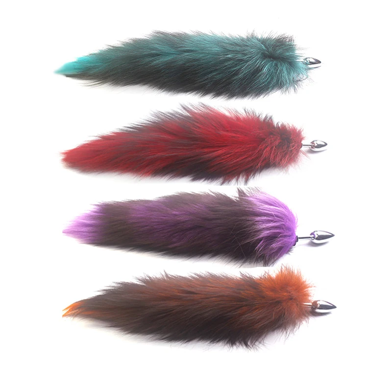 Анальная пробка хвост таинственный лиса Тай анальная анальные интимные игрушки