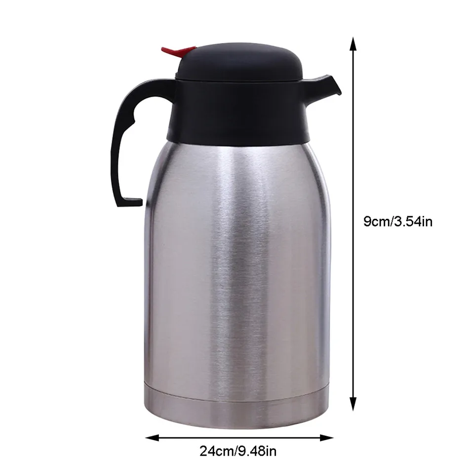 Ручной прочный кофейник для отеля чайник портативная Бытовая Вакуумная Колба