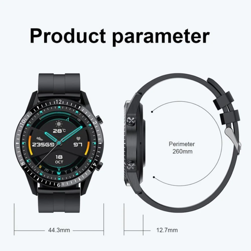 Смарт часы I9 с сенсорным экраном Bluetooth пульсометром тонометром шагомером фитнес