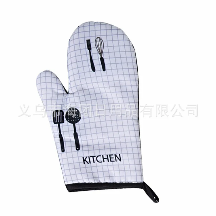 

Work Gloves Oven Mitts Kitchen Gloves Heat Insulation Gloves Kitchen Supplies Baking Tools Polyester Gloves Baking Accessories