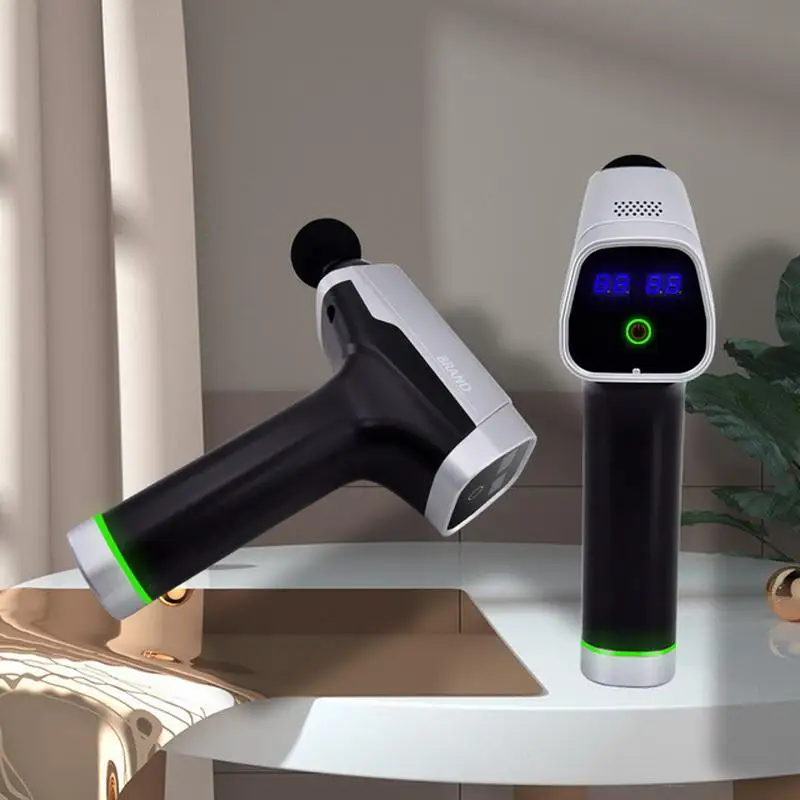 

Портативный Вибрационный Массажный пистолет для облегчения боли, ударный массажный фассиальный пистолет для глубоких тканей, массажер для...