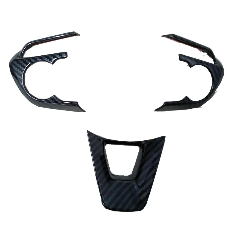 

Steering Wheel Trim Interior Frame Trim for Toyota Corolla Sedan E210 2019 2020 Car Accessories ABS Plastic Carbon Fiber