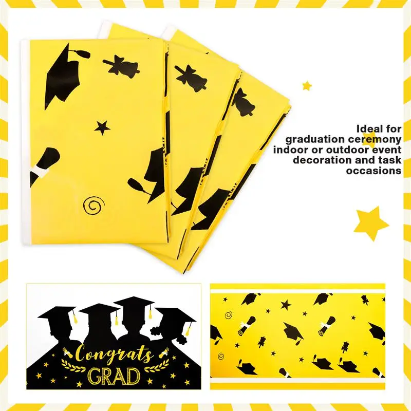 3 шт. прямоугольная скатерть 2020 для выпусквечерние вечера Декоративная стола