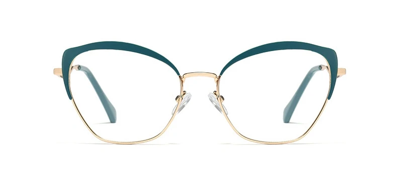 45953 Ретро кошачий глаз очки оправа мужской и женский Оптический Модные компьютерные очки
