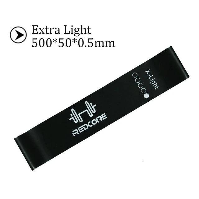 X-Light Эспандеры для тренировок для дома, спортзала, пилатеса, йоги, упражнений, резинки, фитнес-оборудование, растягивающийся тренировочный браслет для ног, 4, 5, 6 уровней - Цвет: X-Light