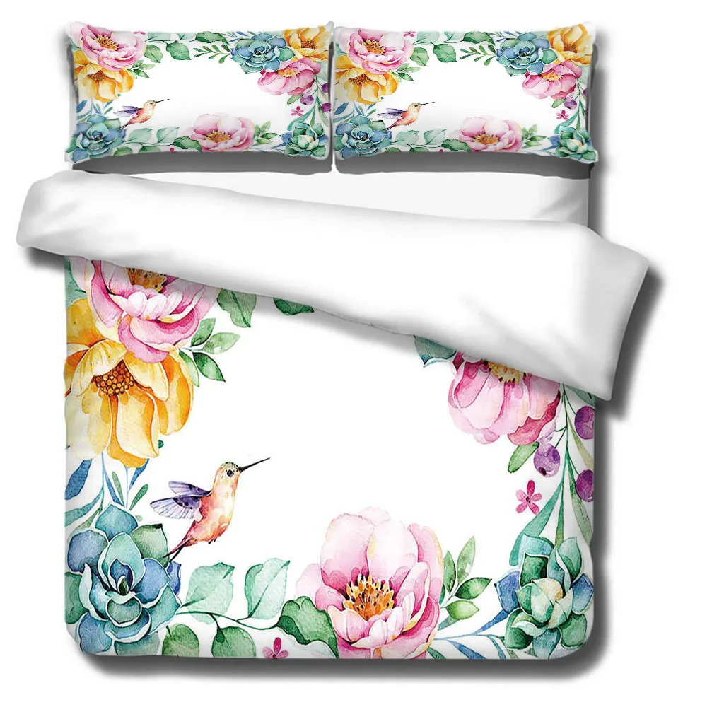 Лондон Великобритания Биг Бен 3/2 шт пододеяльник рисунок постельного белья