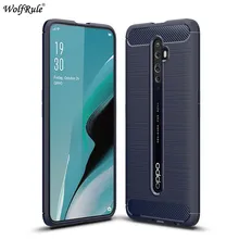 For OPPO Reno2 Z Case OPPO Reno 2Z Phone Bumper Soft Carbon Fiber Protective Phone Case For OPPO Reno2 Z Cover Funda 6.53