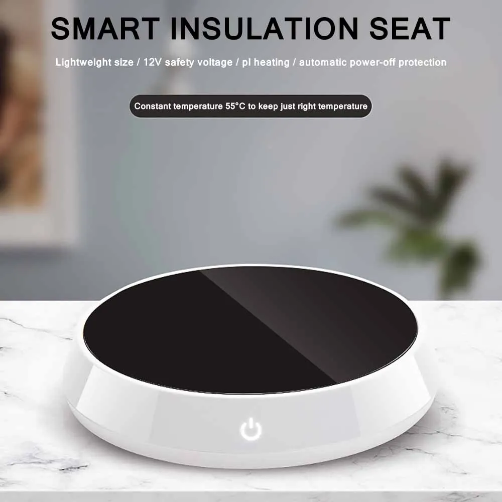 Новая кофейная кружка подогреватель для дома и офиса воды молока чая 2 подушки с