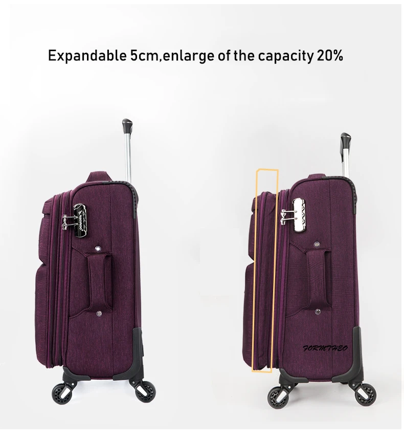 Carrylove 2" 24" 2" дюймов мягкий водонепроницаемый чехол на колесиках для путешествий 3 штуки набор дорожных чемоданов на колесиках