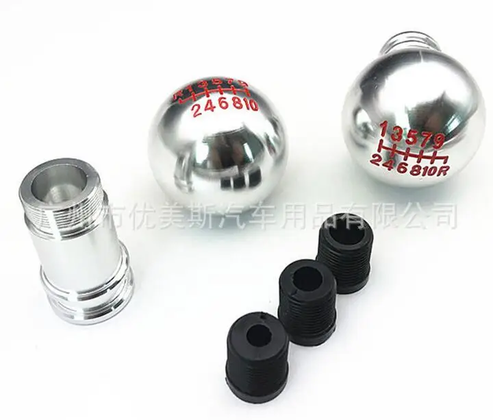 10 скоростей Стайлинг автомобиля рычаг переключения алюминиевый универсальный