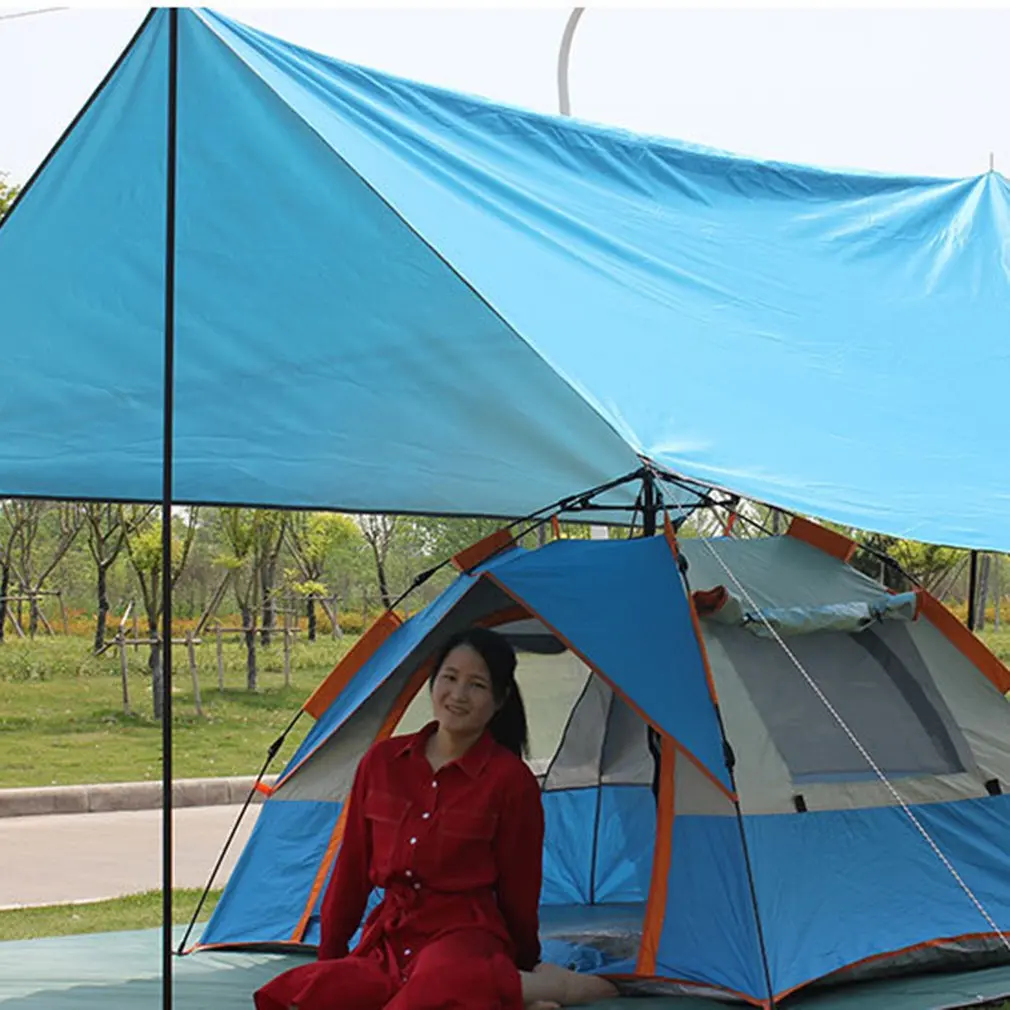 Квадратный навес многофункциональный туристический коврик толстая ткань