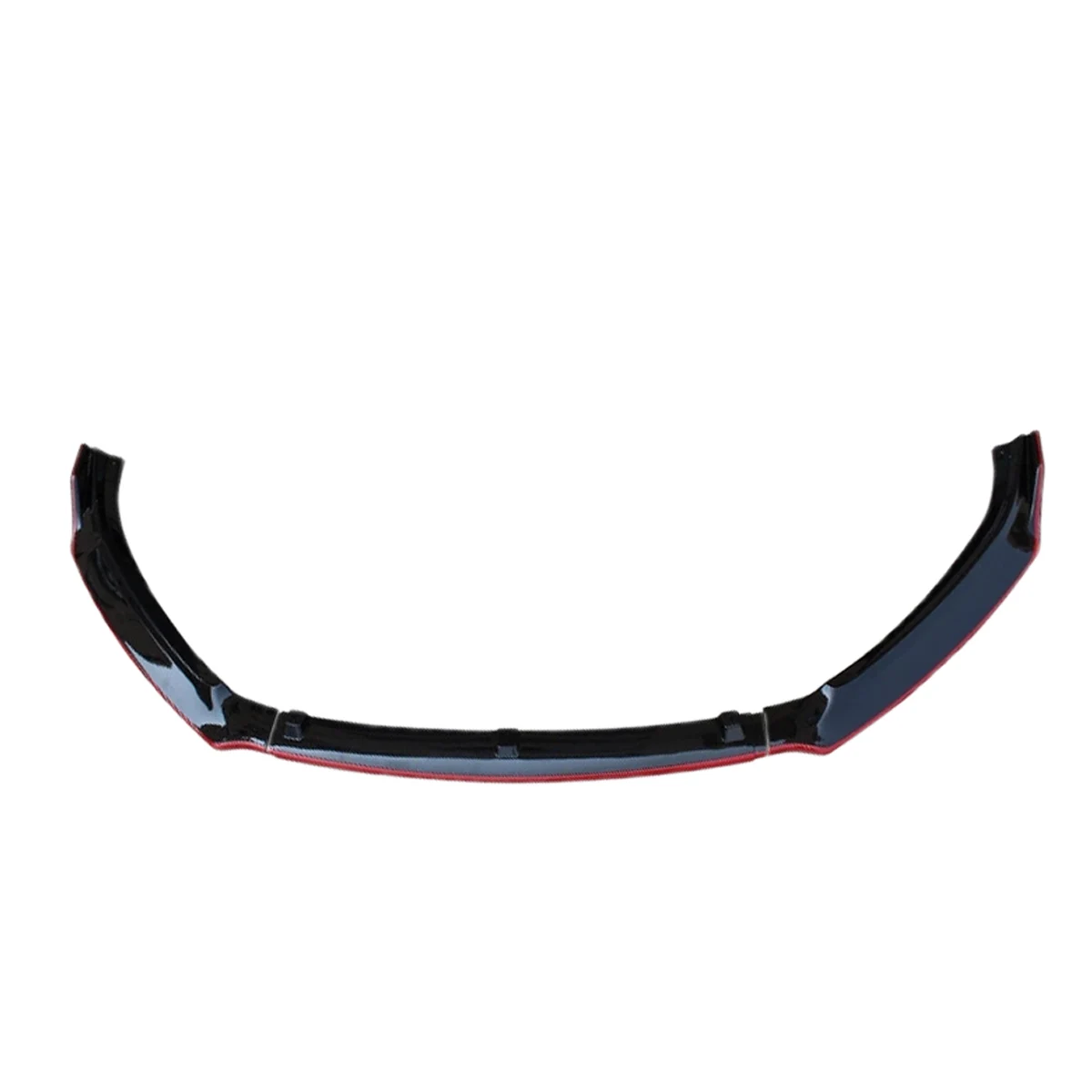black red Для Mazda 3 Axela- передний бампер Нижняя решетка Накладка защитная пластина Накладка для губ наклейка Декоративная полоса черный/красный - Цвет: black red