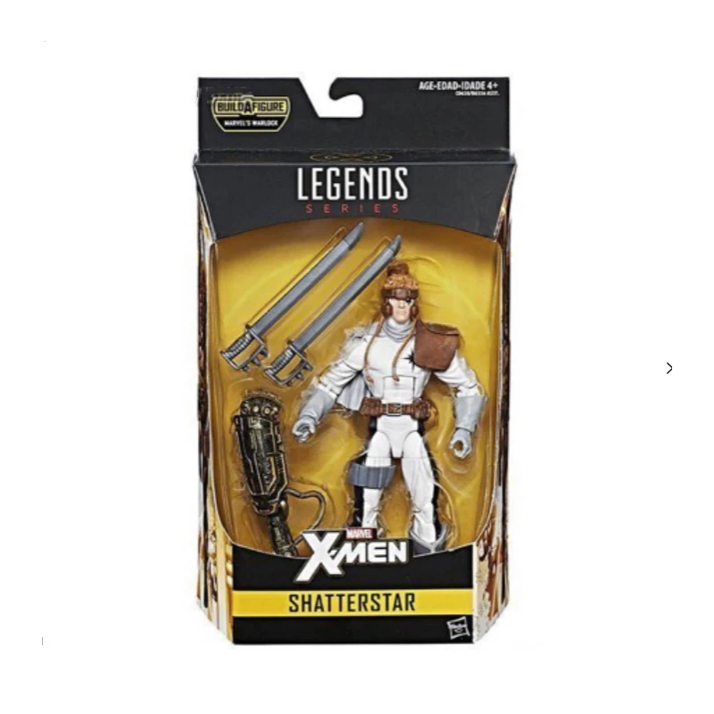 

Hasbro легенды Marvel X-Men костюм Shatterstar Warlock 6 дюймов Коллекционные фигурки аниме экшн-Фигурки игрушки для мальчиков