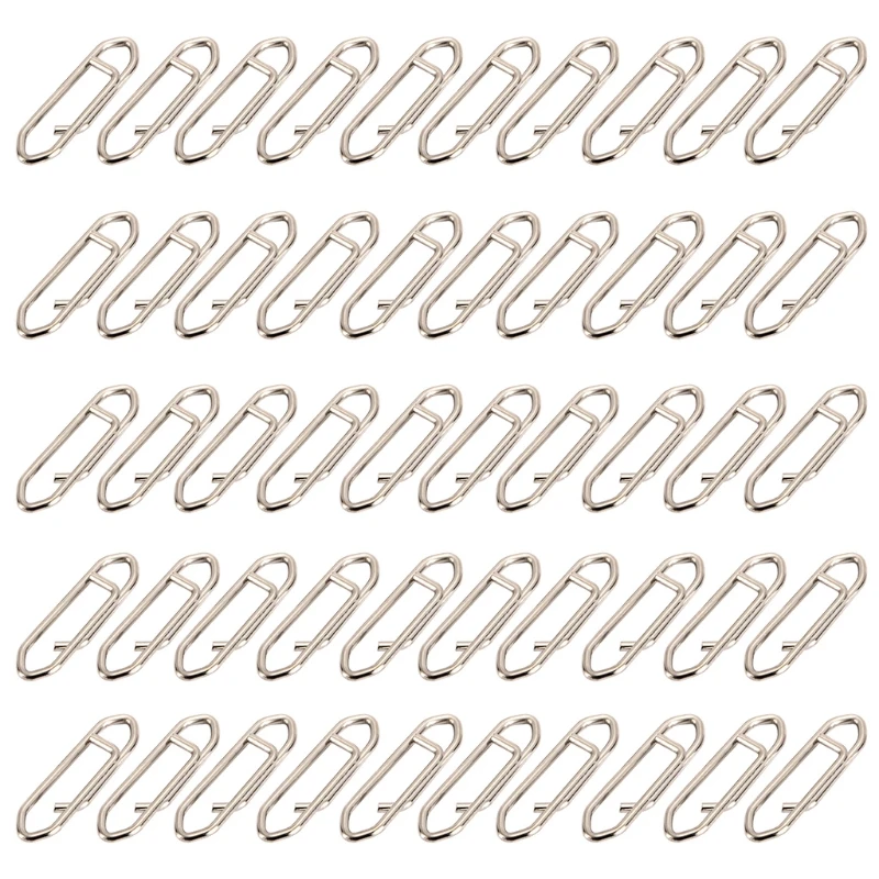 

Stainless Steel Fishing Fast Link Clips Lock Snaps Quick Lure Change Connector