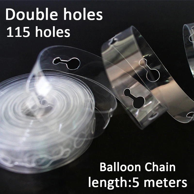 

5M Balloons Chain 1st 1 2 3 4 5 18 21st 30 40 50 Year Happy Birthday Party Decoration Adult Kids Boy Girl BabyShower Baby Shower