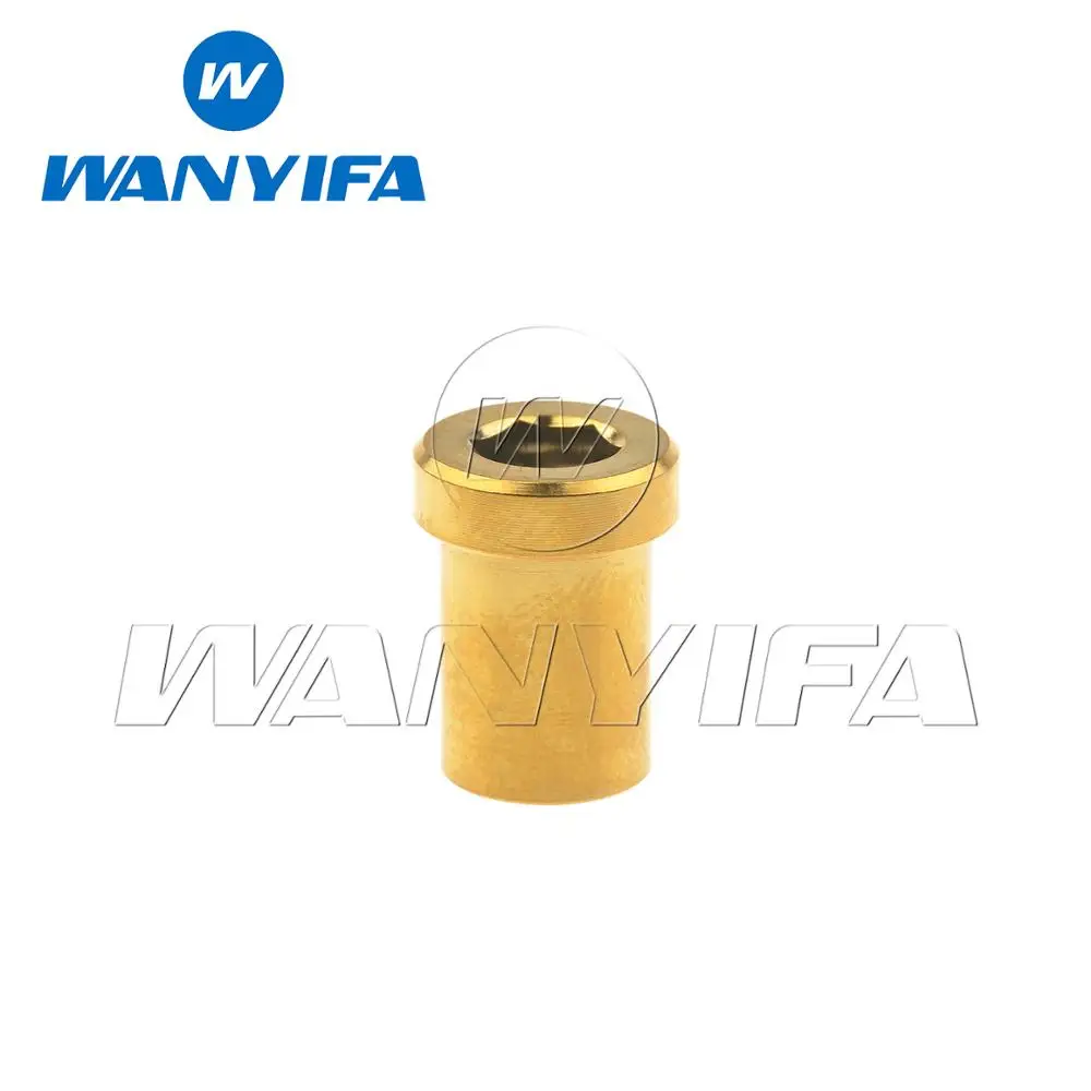 21mm Gold Титан Ti утопленный Велосипедный тормозной болт гайка 13 мм/17 мм/21 мм/25 мм/31,5 мм/35 мм/37 мм Винт - Цвет: 21mm Gold