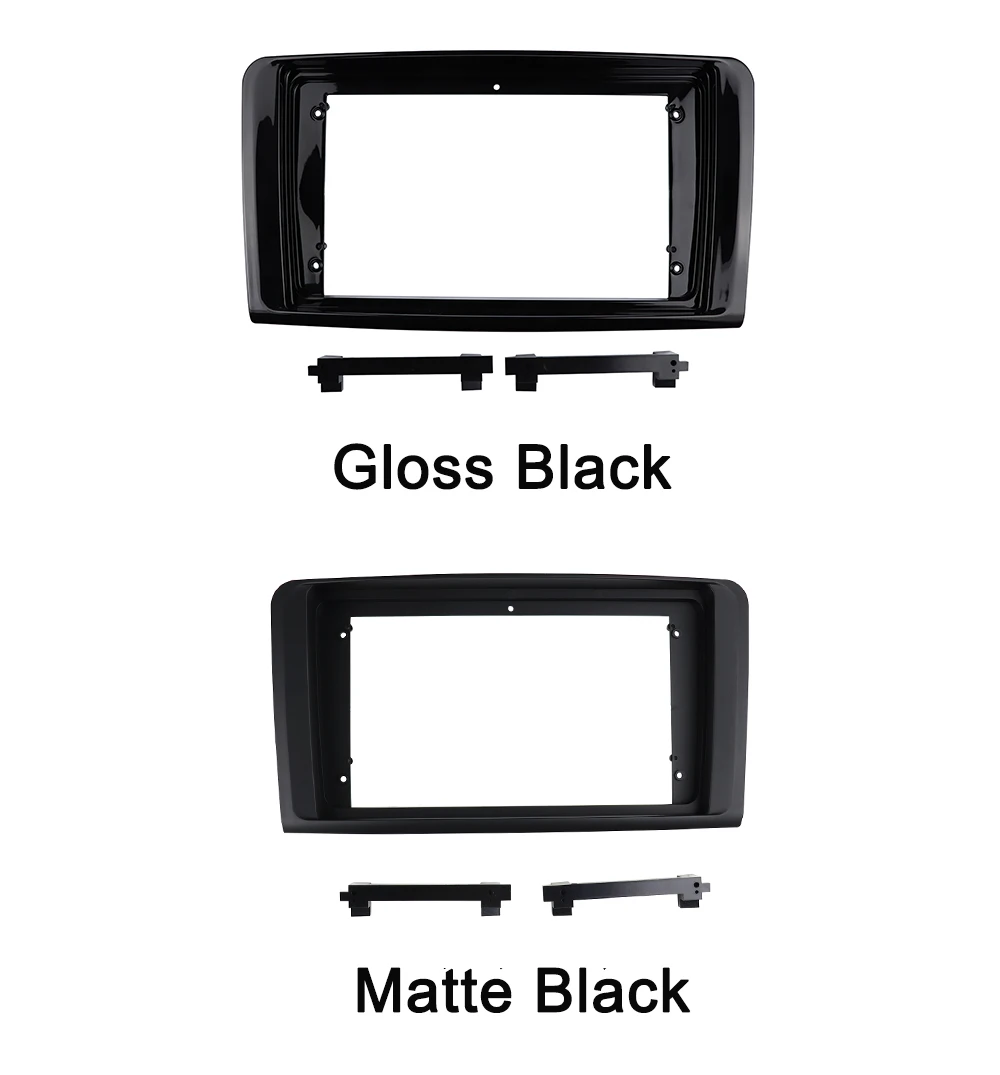 Автомагнитола облицовка подходит для Mercedes-BENZ ML (W164) 2006-2010 9 дюймовая панель