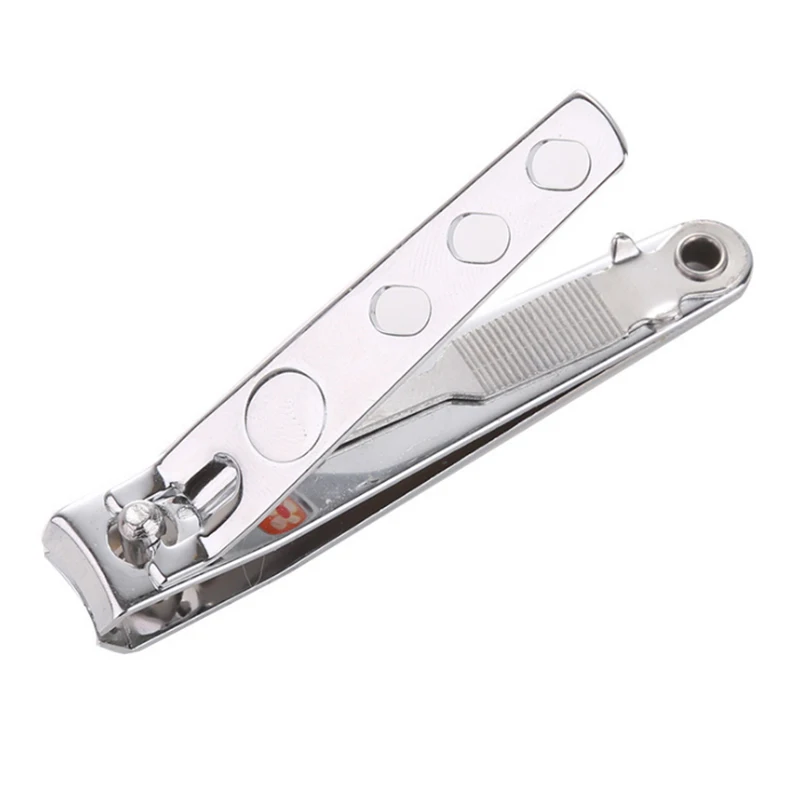 

Portable Nail Clippers, Manicure, Nail Tools, Nail Clippers, Stainless Steel Round Handle, Nail Clippers With Ear Tips