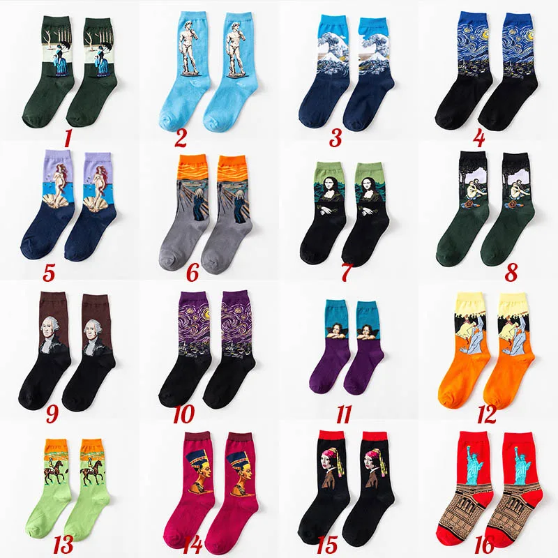 Женские носки Забавные милые Мультяшные Фрукты Банан авокадо лимон яйцо печенье