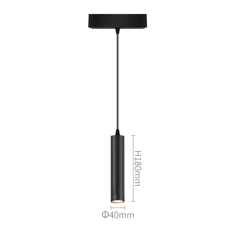 

Modern Fashionable 5W Mini pendant Spot lighting Resident indoor Cylinder Decoration led suspended light