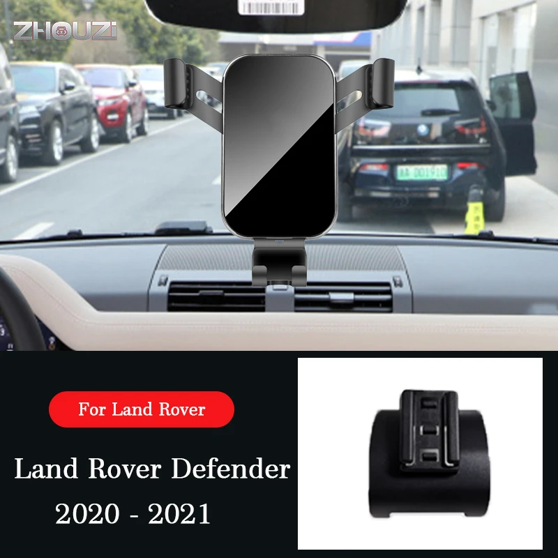 

Car Mobile Phone Holder For Land Rower Defender 2020 2021 Air Vent Mounts Stand GPS Gravity Navigation Bracket Car Accessories