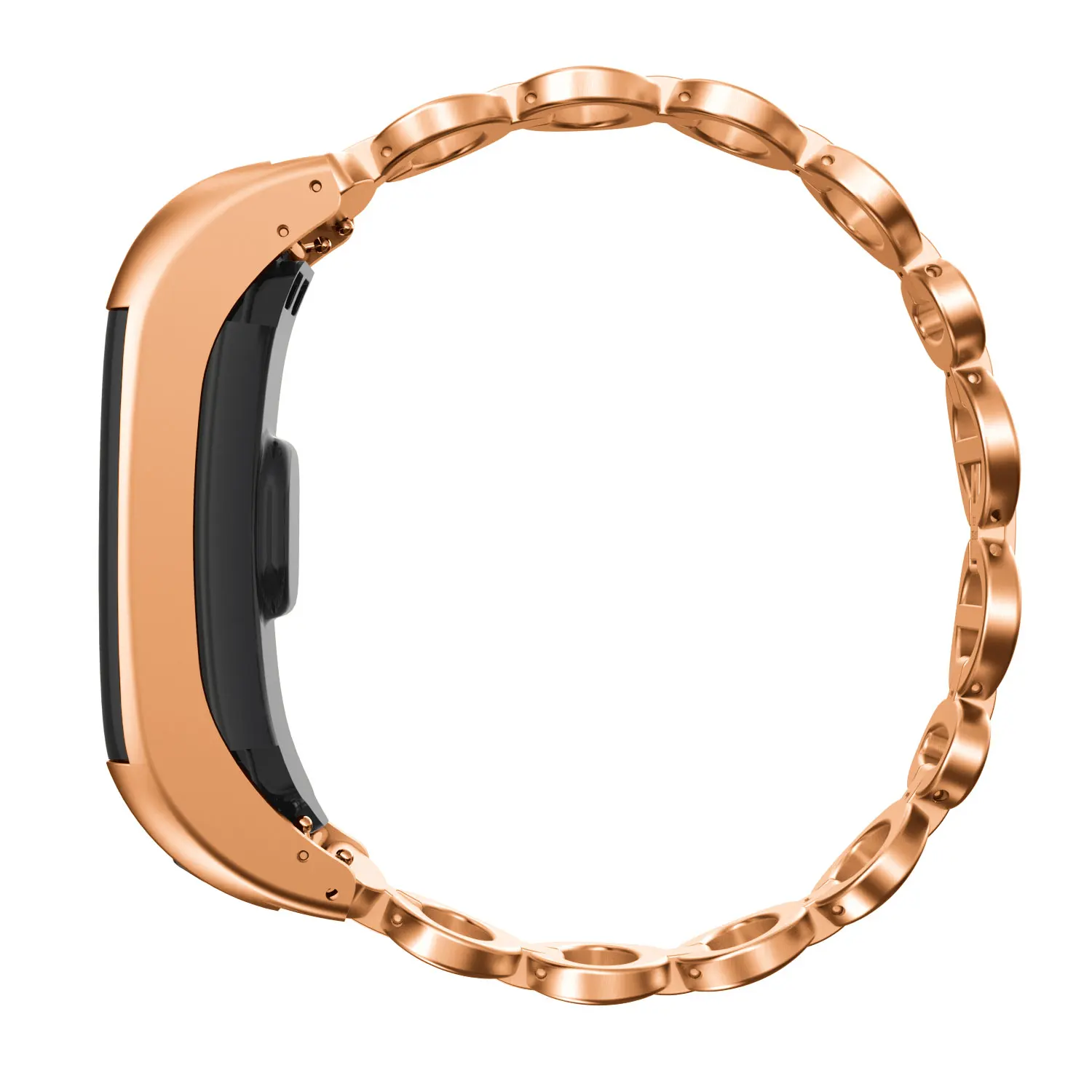 Ремешок из нержавеющей стали для Garmin Vivosmart HR полосы эллиптический стиль металлический браслет Repalcement для Vivosmart HR SmartWatch