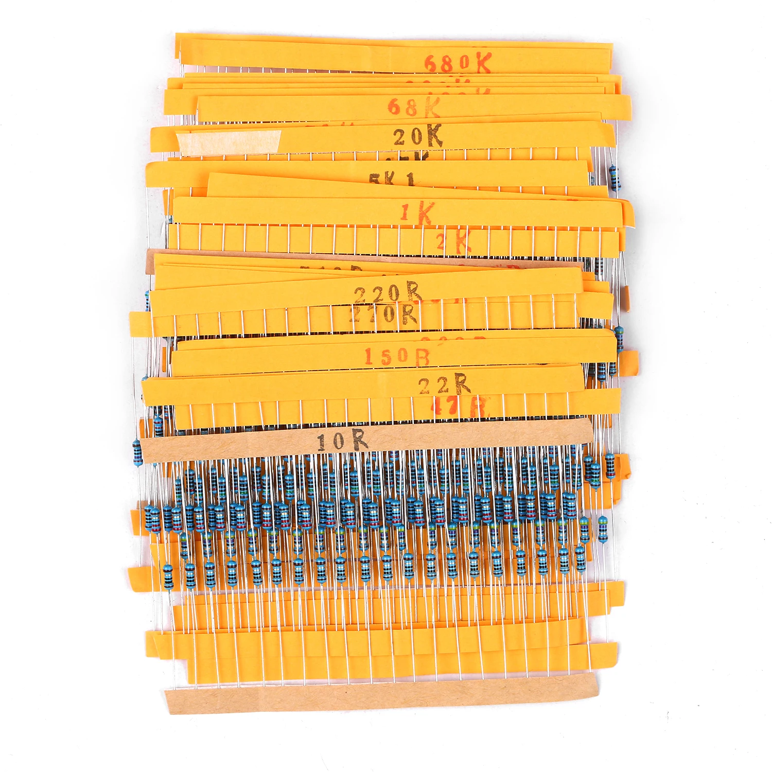 1390 шт. набор электронных компонентов 3 мм светодиодный диодный резистор