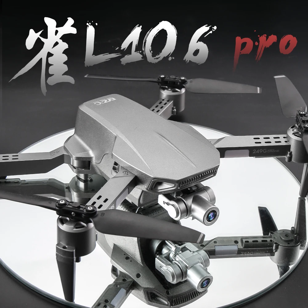 

2021 new L106 Gps RC Drone HD 4K Camera Professional Aerial Photography Foldable Quadcopter Stable Anti-shake Two-axis Gimbal