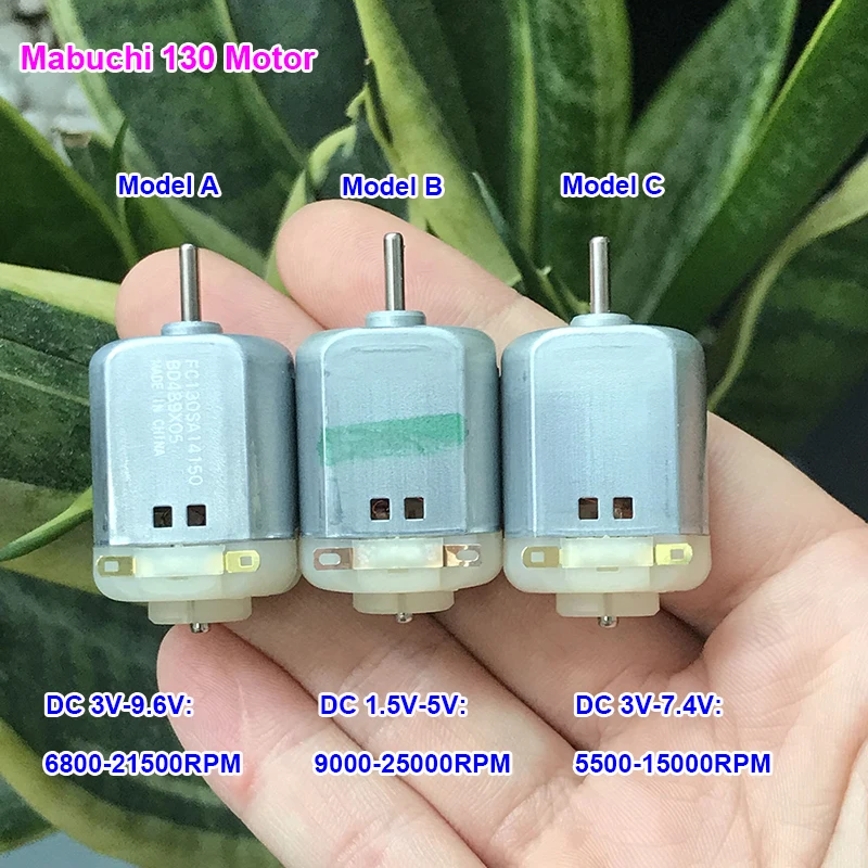 5 шт лот mabuchi 130 электродвигатель с