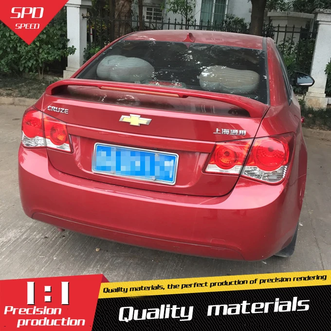 Задний спойлер из АБС пластика для Chevrolet Cruze B 2009 2014|rear spoiler|spoiler for chevrolet cruzecar rear wing |