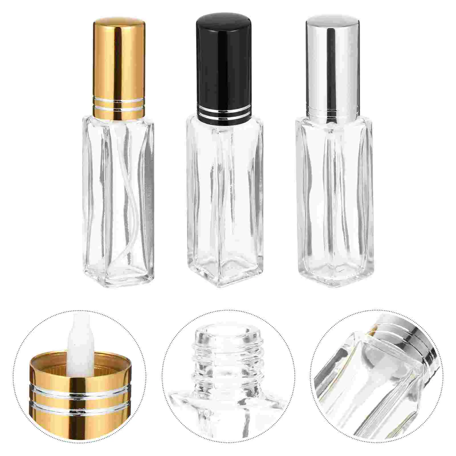 

6pcs 10ML Transparent Perfume Bottle Perfume Atomizer Bottle Perfume Dispensers