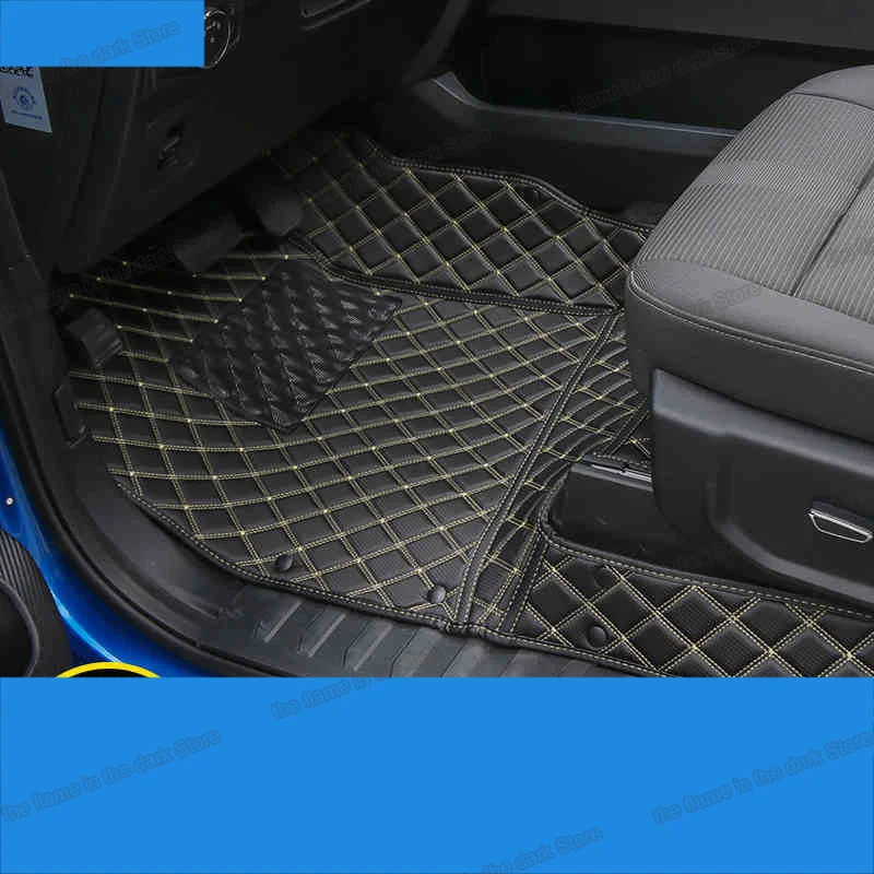 Автомобильные коврики из волоконной кожи lsrtw2017 для ford F series F150 150 2009 2010 2011 2012 2013 2014