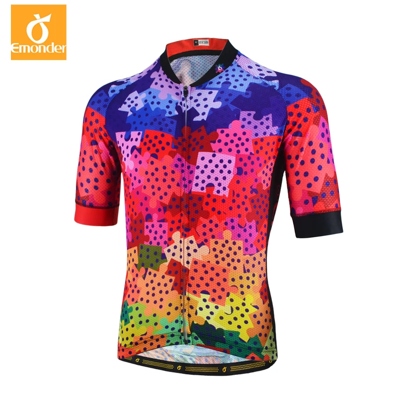 

Emonder 2021 Cycling Jersey Man Mountain Bike Clothing Quick-Dry Racing MTB Bicycle Clothes Uniform Breathale Cycling Clothing