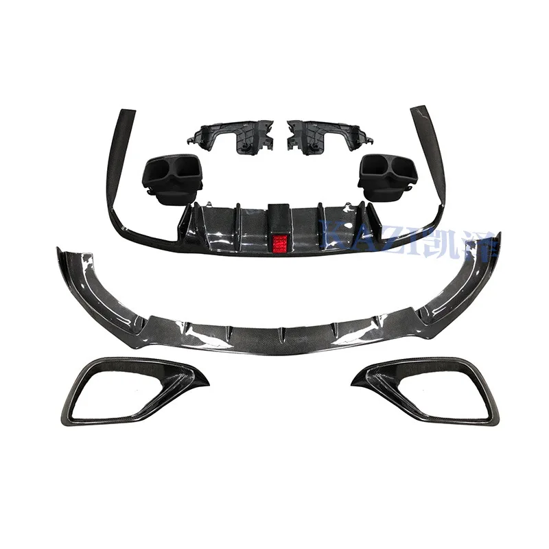 

Подходит для Benz Mercedes New E-class W213e2002600300l, модифицированный комплект из углеродного волокна Babos, передняя лопата, задняя губа, хвост, горло