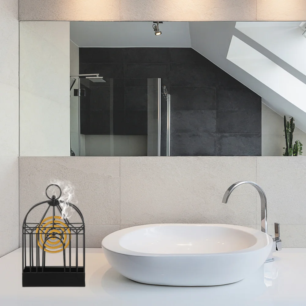 

2Pcs Durable Mosquito Coil Holder Practical Burner Incense Holder Home Decor