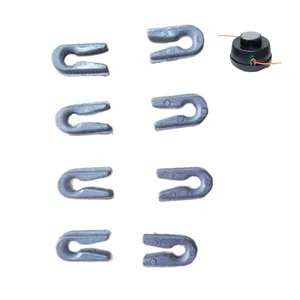 482050 X режущая головка триммера, люверсы, рукава, универсальный фиксатор лески, алюминиевая катушка, скоростная подача, Прямая поставка