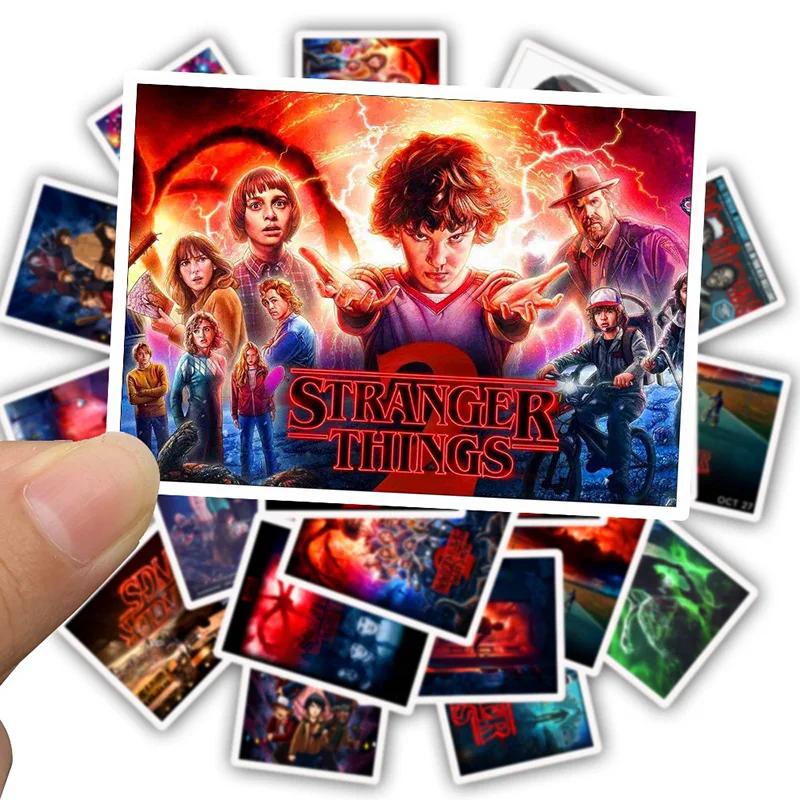 25 шт. странные вещи наклейки декор для комнаты домашний стикер бутылка багаж