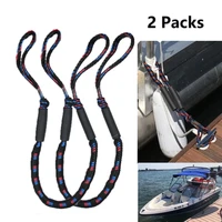 2pcs set bungee dock line mooring rope for boat 4 ft 2 ropes rope bungee cord dockline boats kayak accessories