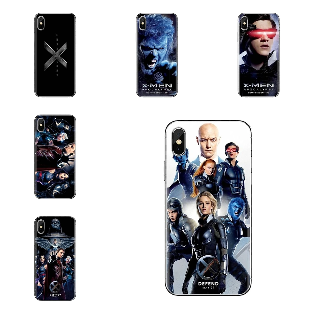 Чехол для телефона Xiao mi 4 5 5s 6 A1 A2 5X6X8 9 Lite SE Pro Max Mix 2 3 2S 2016 X-men Apocalypse постер фильма |