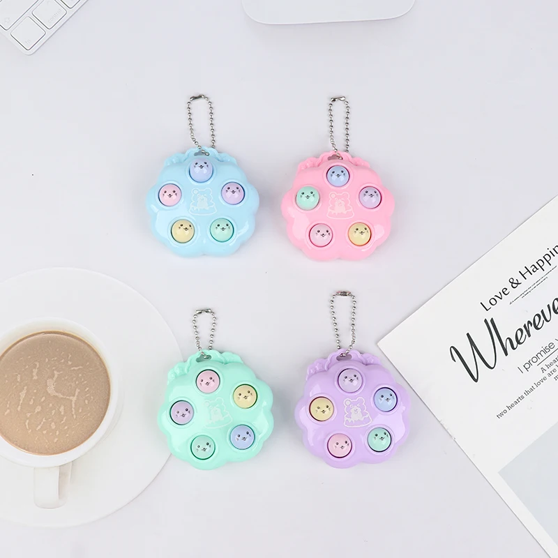 1 шт. новые кавайные игрушки-антистресс whack a родинка брелок с простыми