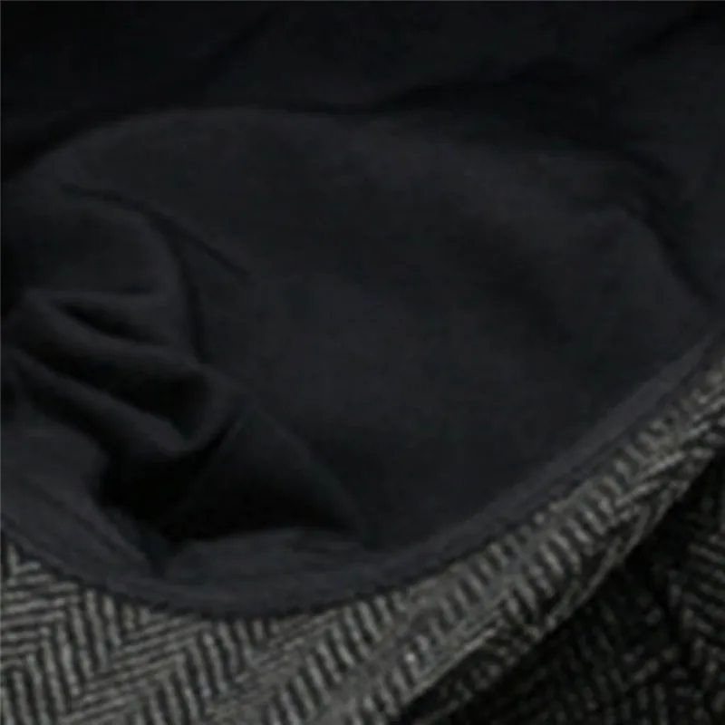 Берет s для мужчин и женщин винтажная Кепка льняные уличные шапки в елочку