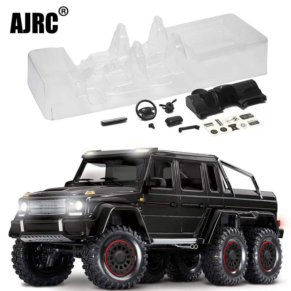 Имитация прозрачной внутренней отделки для Trx6 TRX 6 6*6 6X6 G63 TRAXXAS 4 G500 сидение на