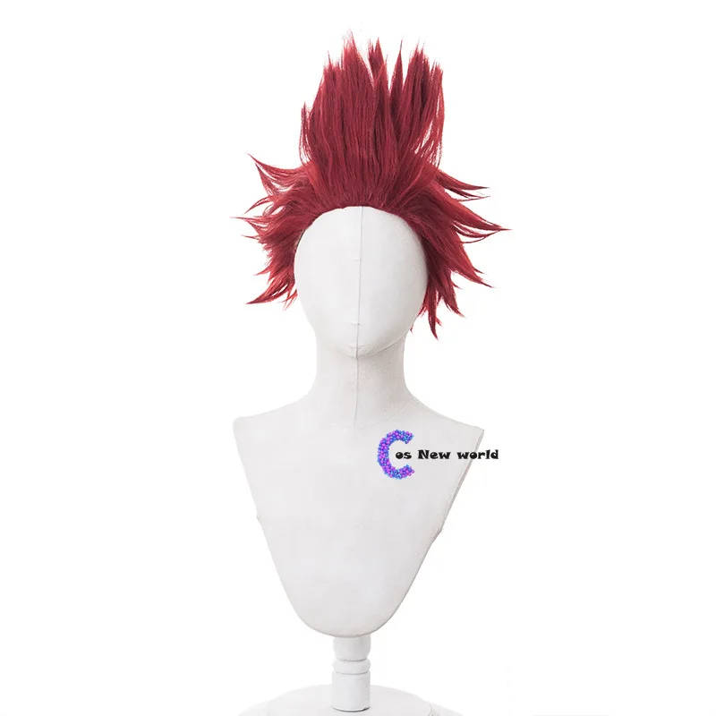 2020 Eijirou Kirishima Wig Boku No Hero Academia Anime Cosplay Synthetic My Academia/Academy Hair Wigs | Тематическая одежда и