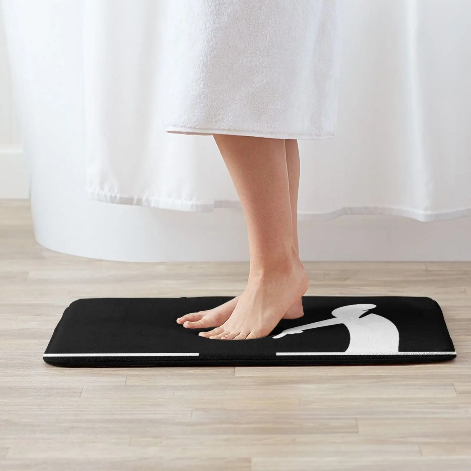 Ковер-коврик мягкий ковер-подушка с изображением линейки мультяшная линия