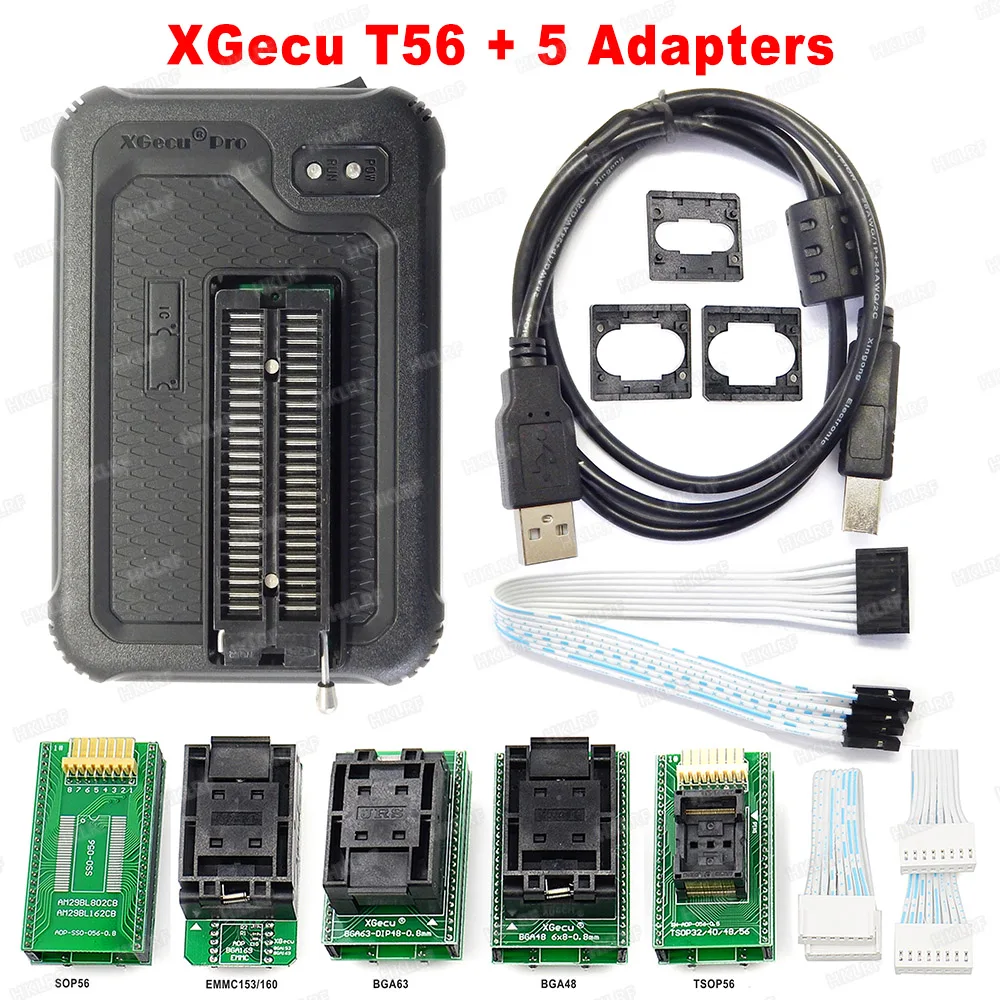 XGecu T56 программатор 56 Pin драйверы ISP поддержка 20000 + ICs для PIC/NAND Flash/EMMC
